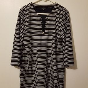 IMNYC striped dress fits large